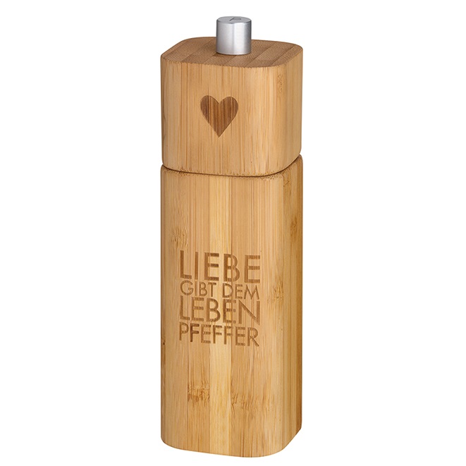 räder Pfeffermühle "Liebe gibt dem Leben Pfeffer" räder Pfeffermühle "Liebe gibt dem Leben Pfeffer"