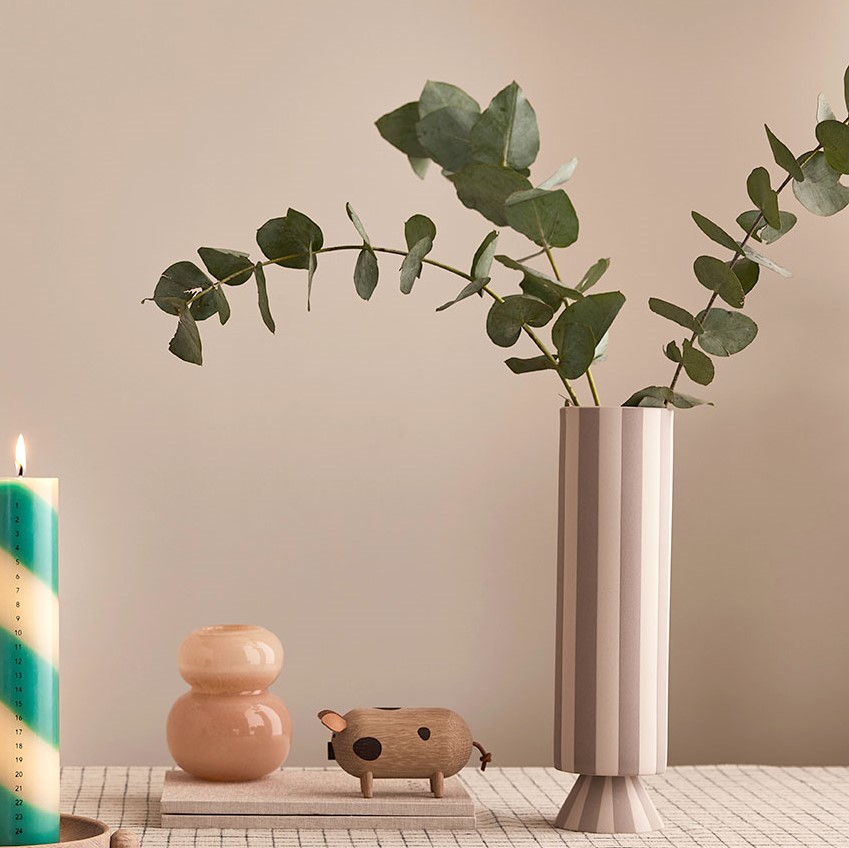 OYOY Vase Toppu hoch, Clay OYOY Vase Toppu hoch, Clay