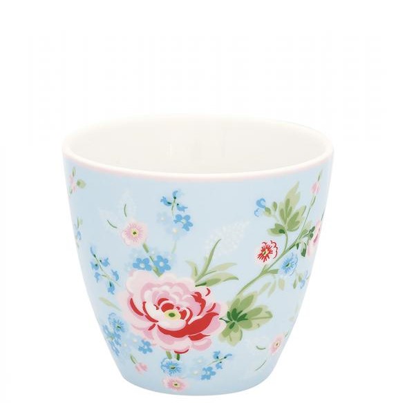 Greengate Latte Becher Alma pale blue Greengate Latte Becher Alma pale blue