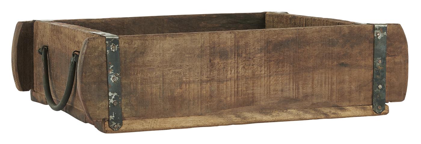 3588-00_W1400 Deko Ziegelform aus Indien Quadrat