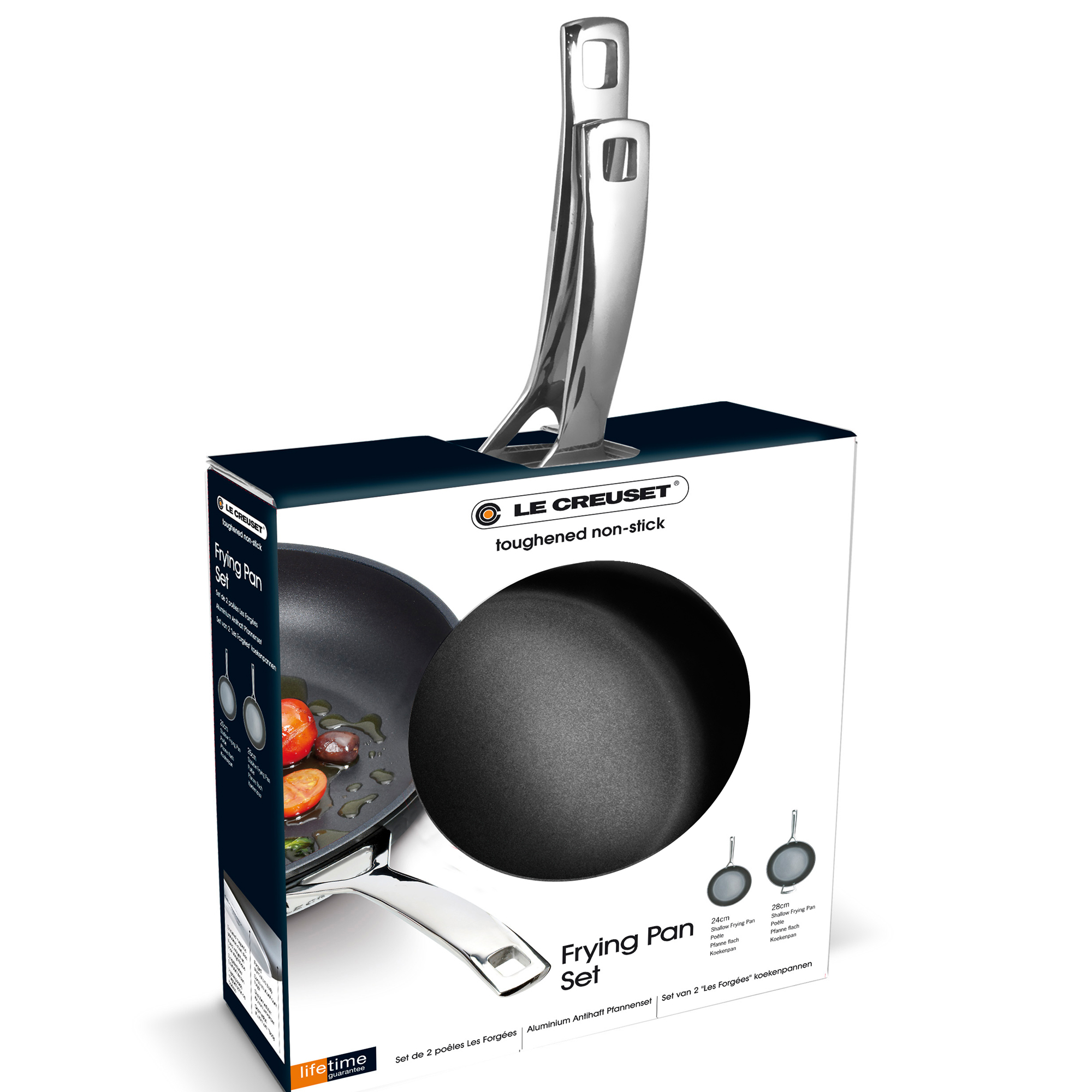2er Aluminium Pfannenset, Le Creuset