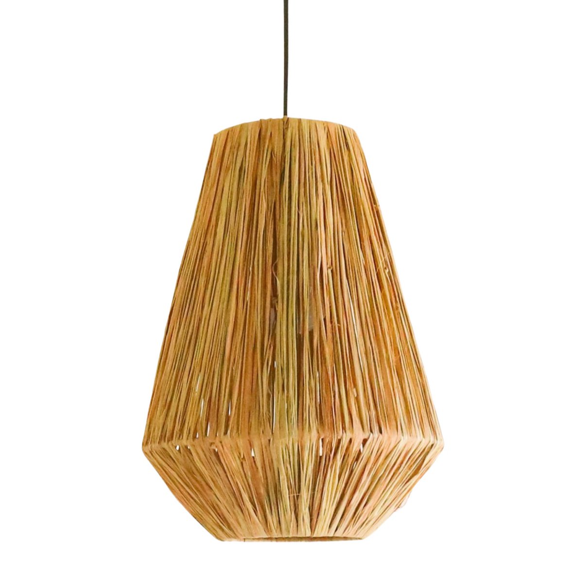 Lampenschirm  ENDAH aus Raffiabast Lampenschirm  ENDAH aus Raffiabast