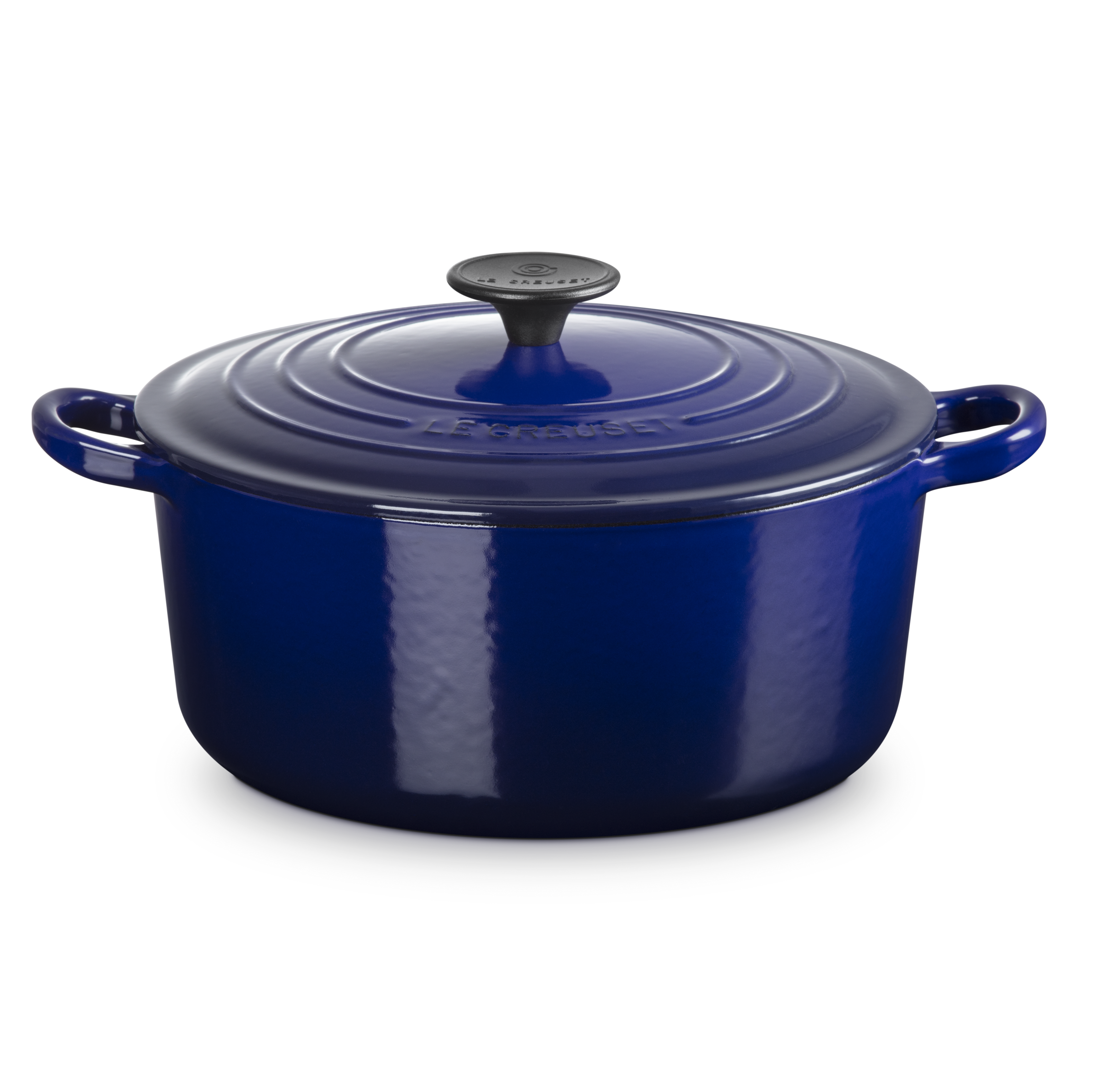 Le Creuset Bräter Tradition, rund 24 cm Indigo Le Creuset Bräter Tradition, rund 24 cm Indigo