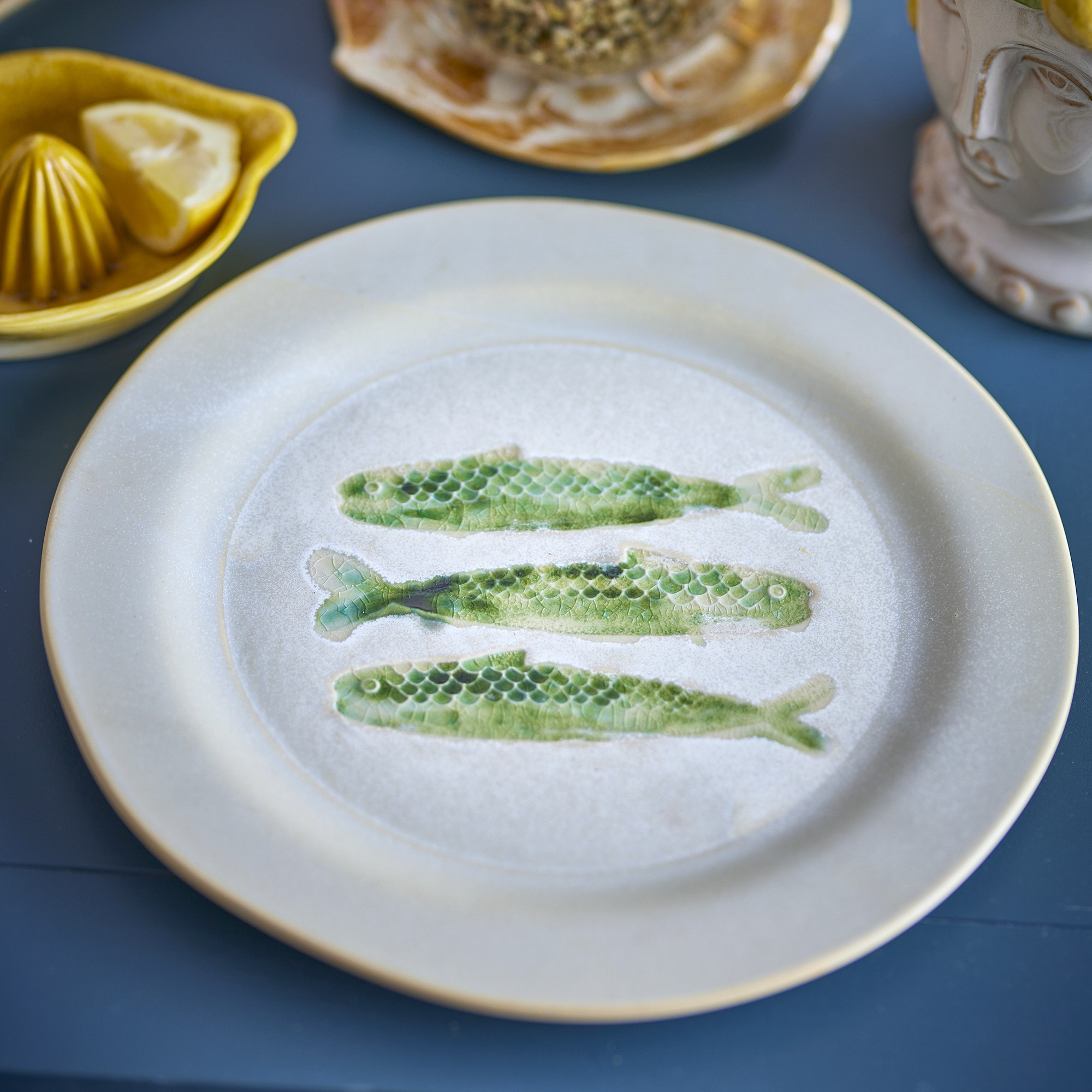 Teller Hadden, grün, 27 cm