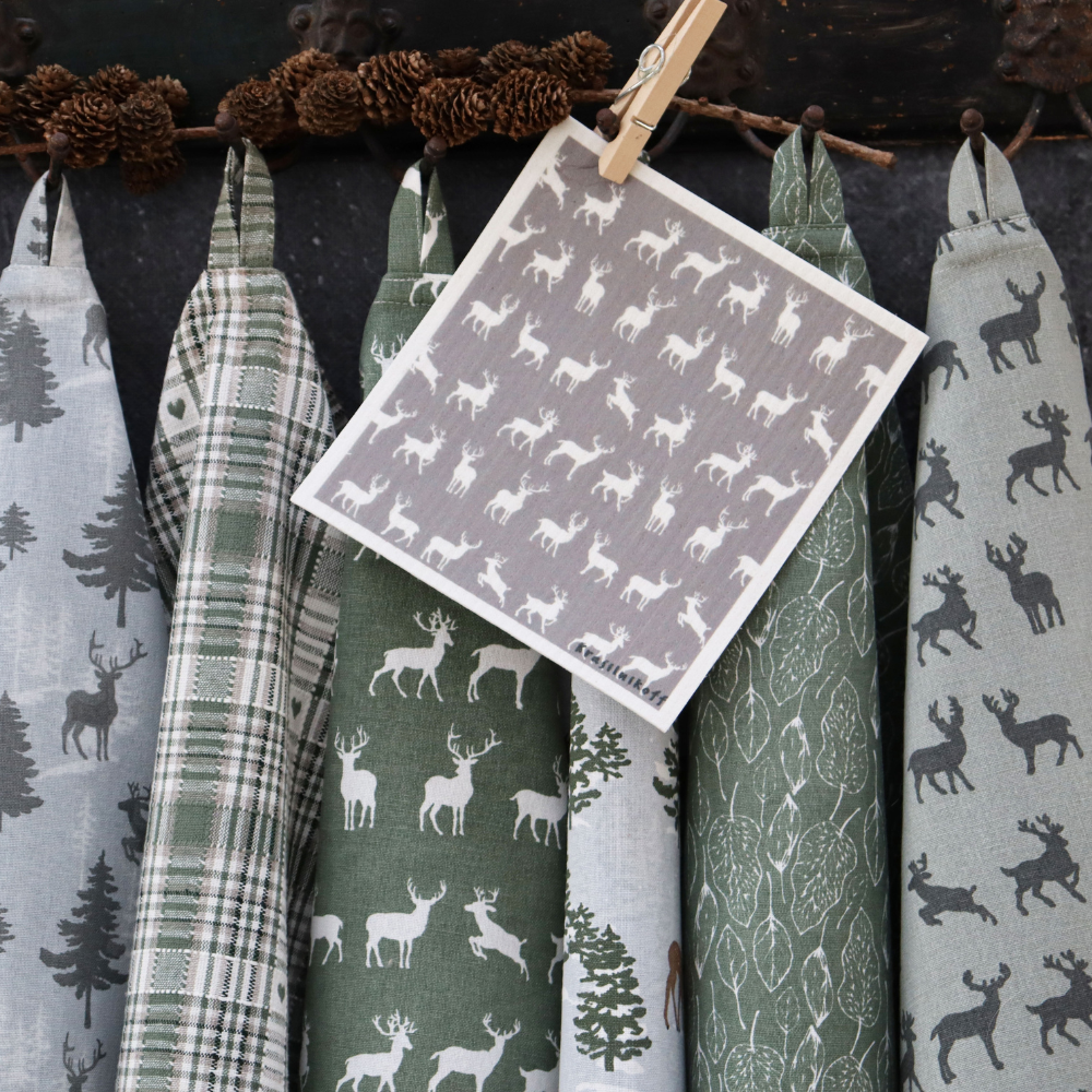Spültuch Cellulose/Baumwolle Deers