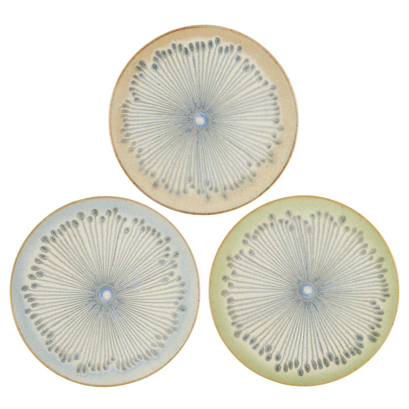 3 Frühstücks-/Kuchenteller Poppy 3 Frühstücks-/Kuchenteller Poppy