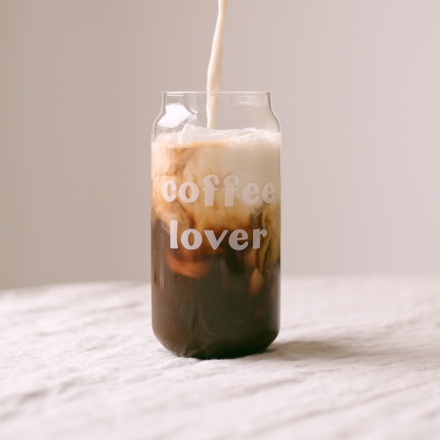 Hohes Trinkglas Coffee Lover, Eulenschnitt Hohes Trinkglas Coffee Lover, Eulenschnitt