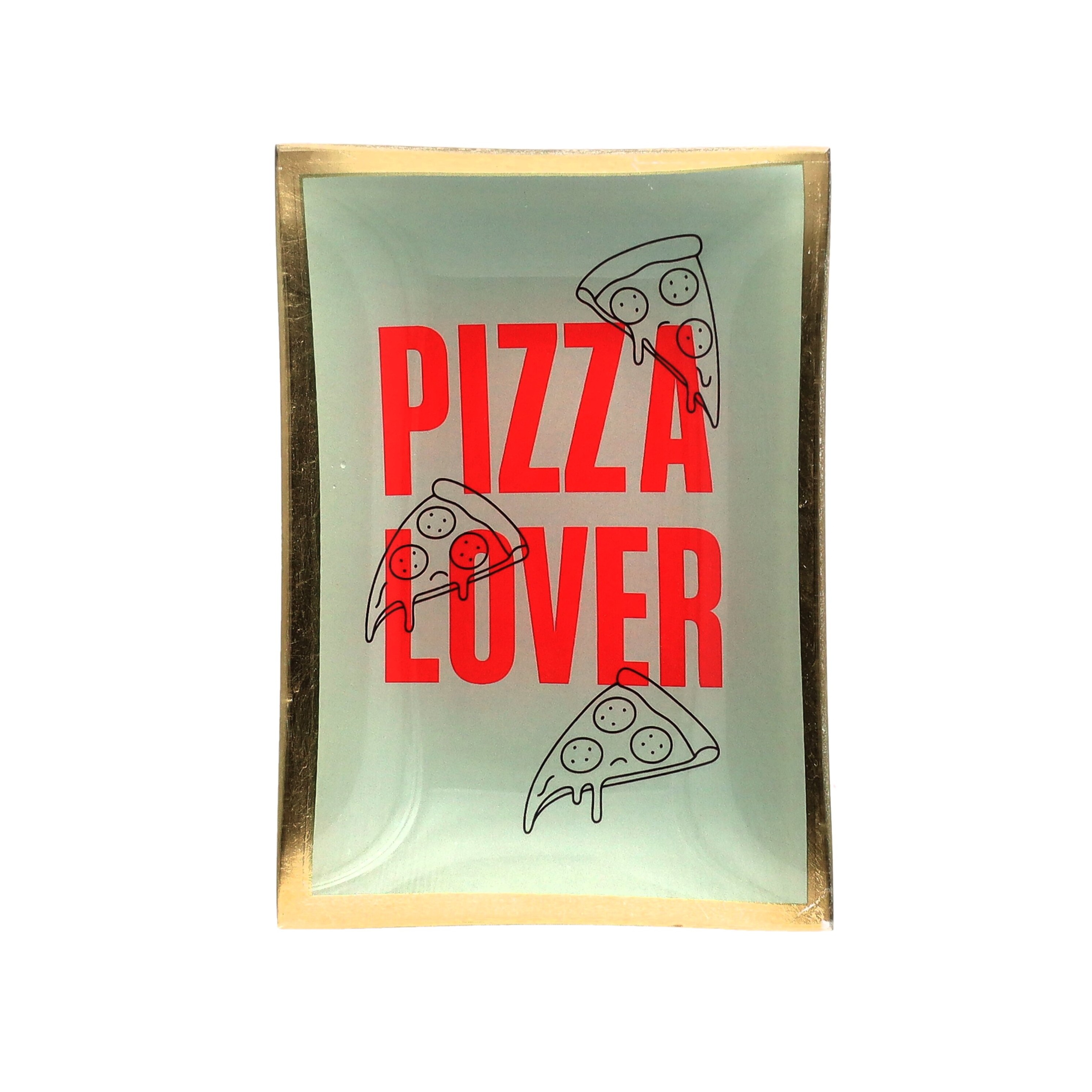 Love Plates, Glasteller M, PIzza Lover