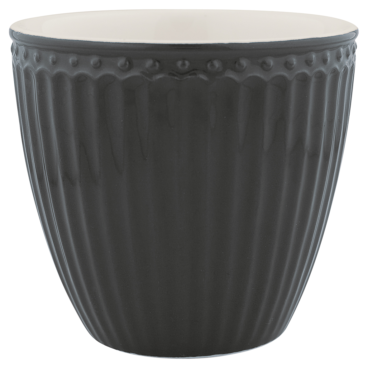 Greengate Latte Becher Alice, dark grey Greengate Latte Becher Alice, dark grey