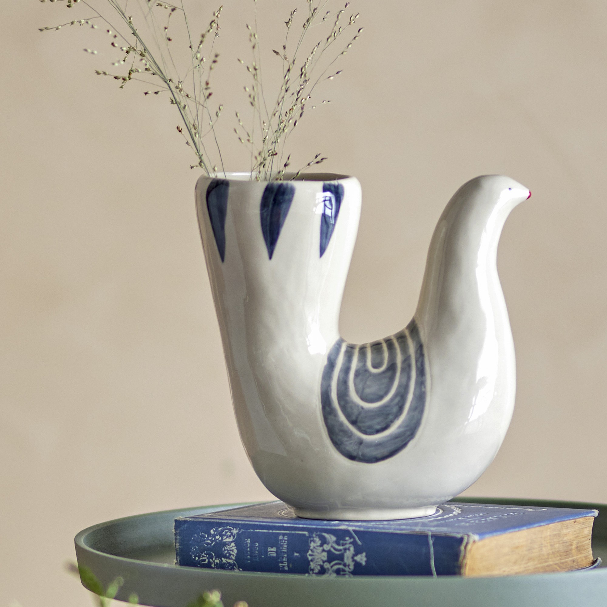 Vase Trudy, weiß, Bloomingville Vase Trudy, weiß, Bloomingville