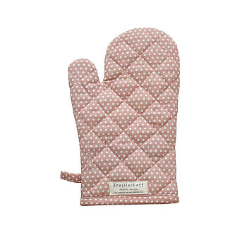 Ofenhandschuh Micro Dots dusty rose