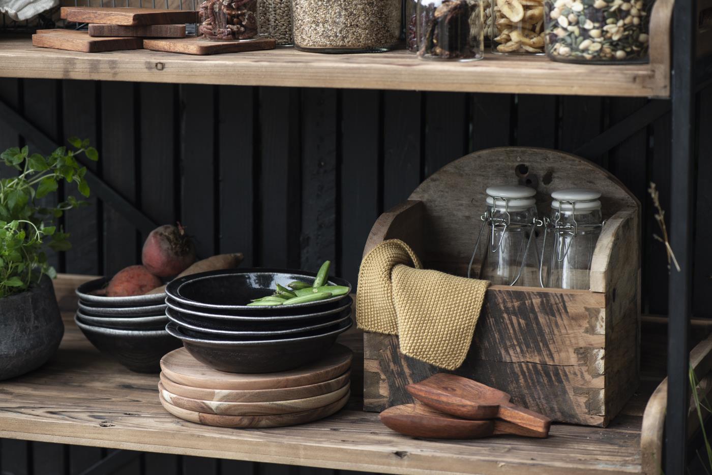 17024-00 Schaufel/Löffel aus geöltem Akazienholz