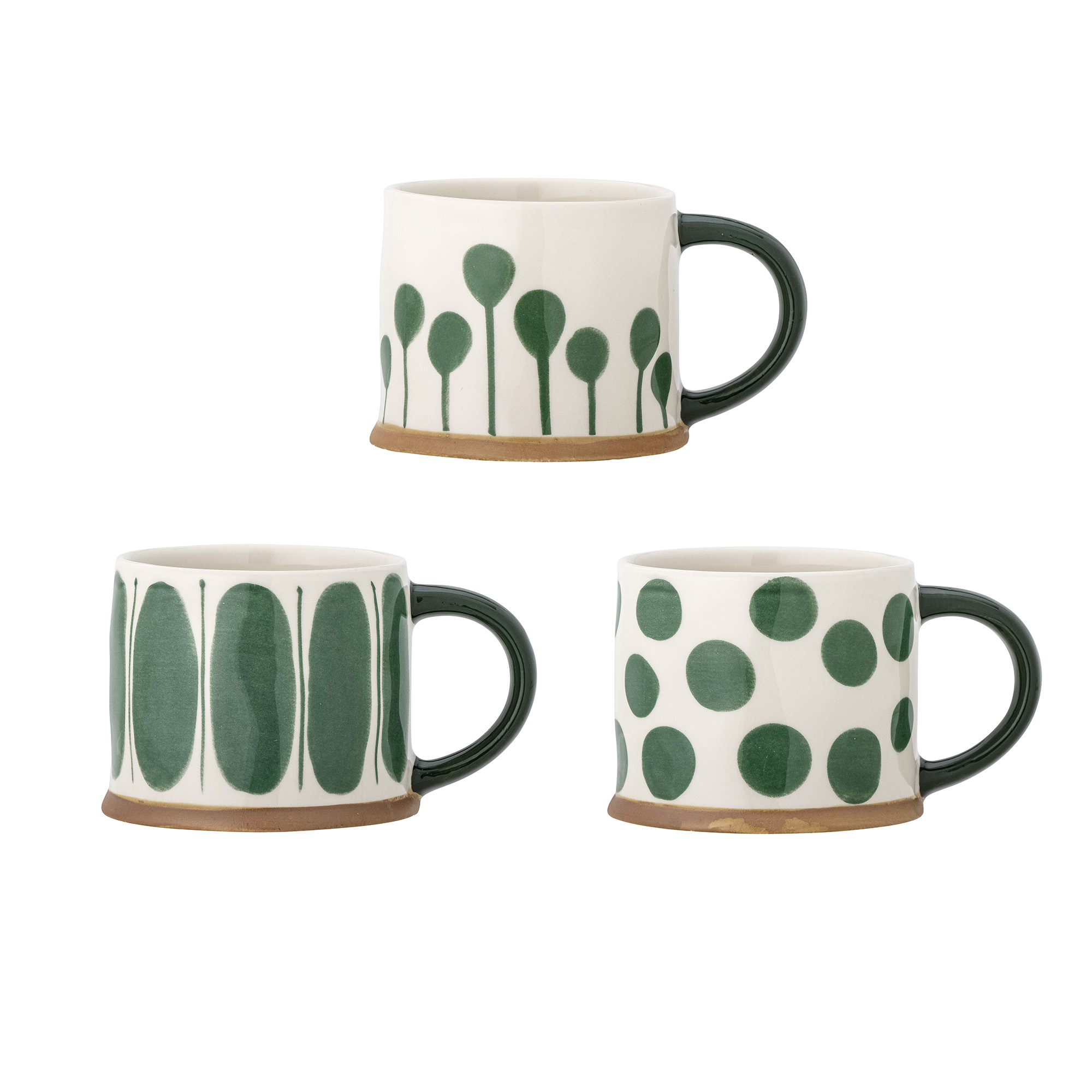 Linora Becher, Green, 3 Muster Linora Becher, Green, 3 Muster
