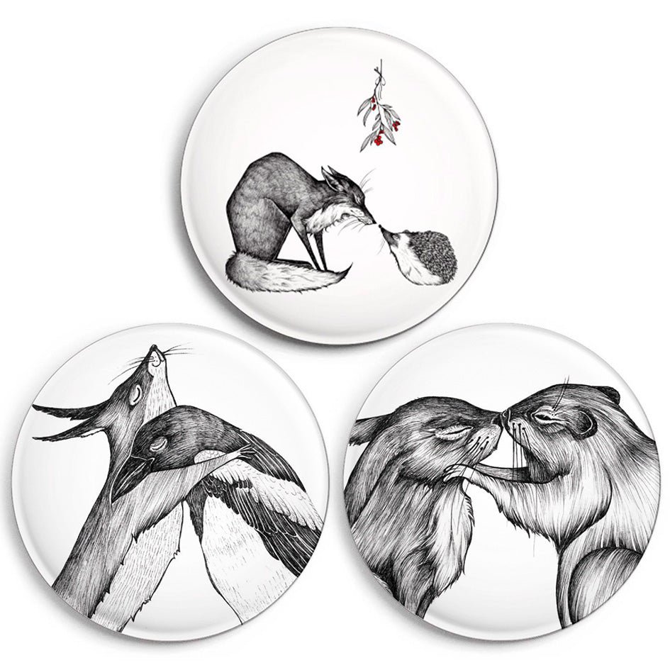 Magnet 3er-Set – Liebe Magnet 3er-Set – Liebe