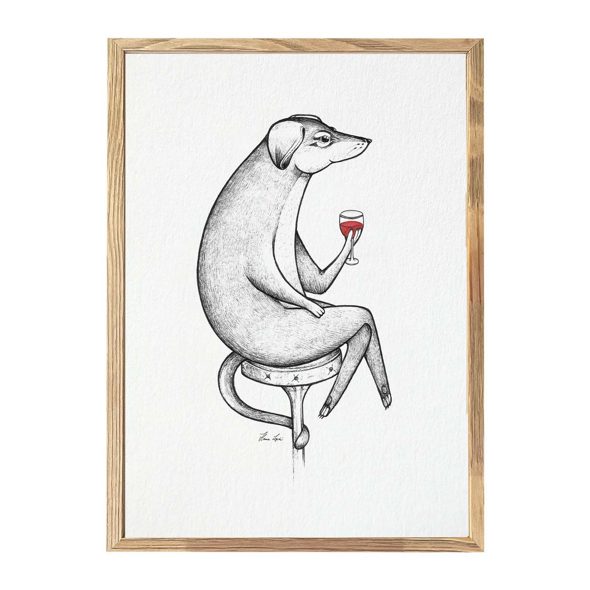 Kunstdruck - Jacques Size: A3 Kunstdruck - Jacques Size: A3