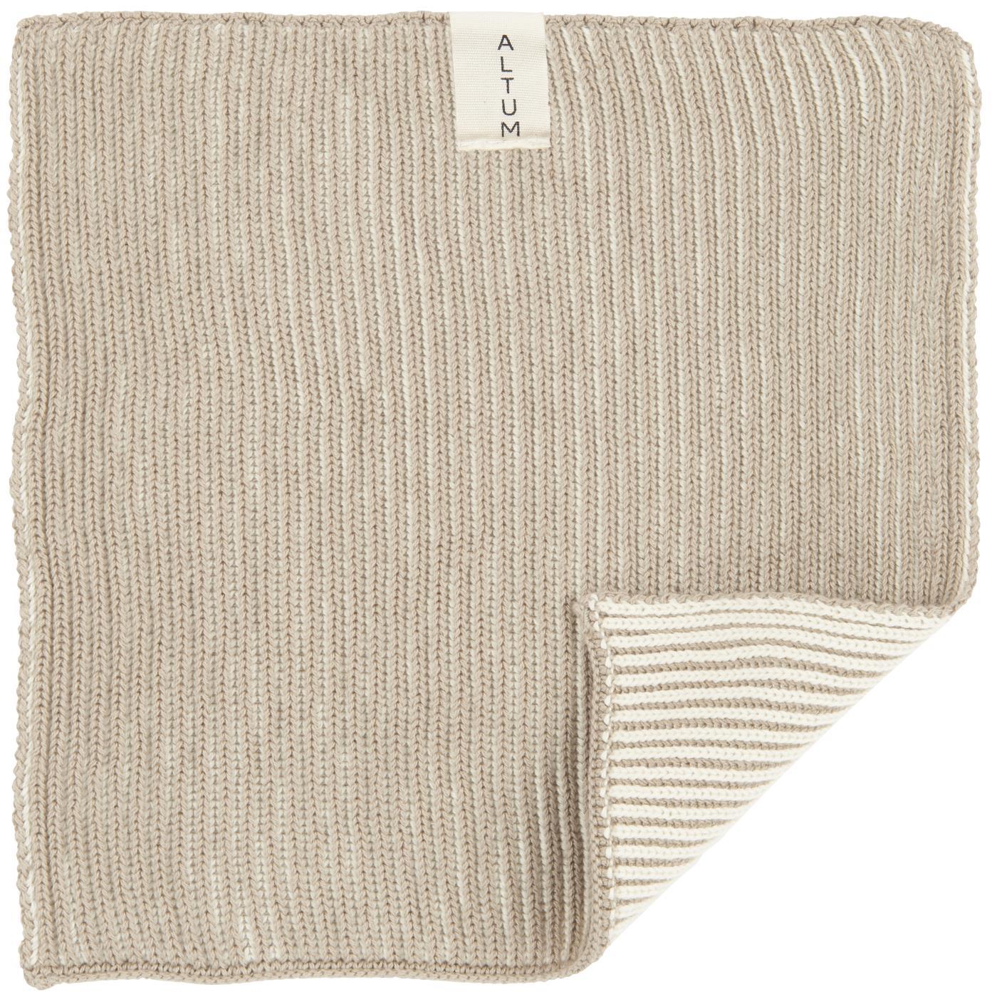 Waschlappen ALTUM gestrickt, natur Waschlappen ALTUM gestrickt, natur