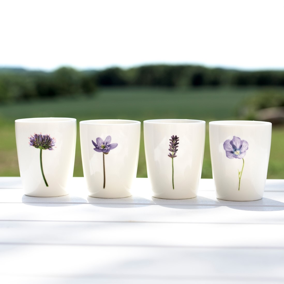 großer Becher blaue Schachbrettblume, Simply Flowers No. 14 großer Becher blaue Schachbrettblume, Simply Flowers No. 14
