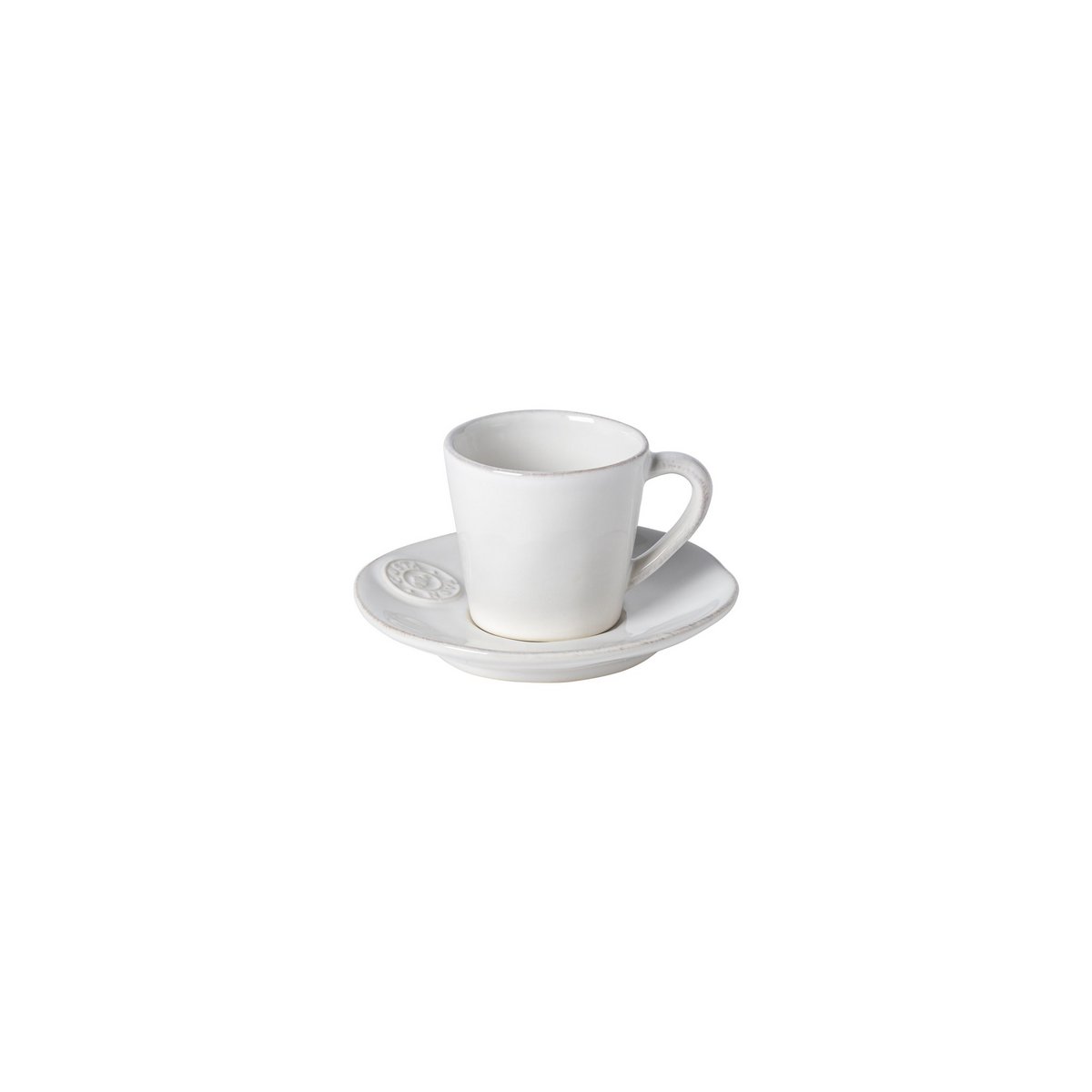 NOVA Kaffeetasse mit Untertasse 0.07L weiß, NOCS 02 - 4er Set NOVA Kaffeetasse mit Untertasse 0.07L weiß, NOCS 02 - 4er Set