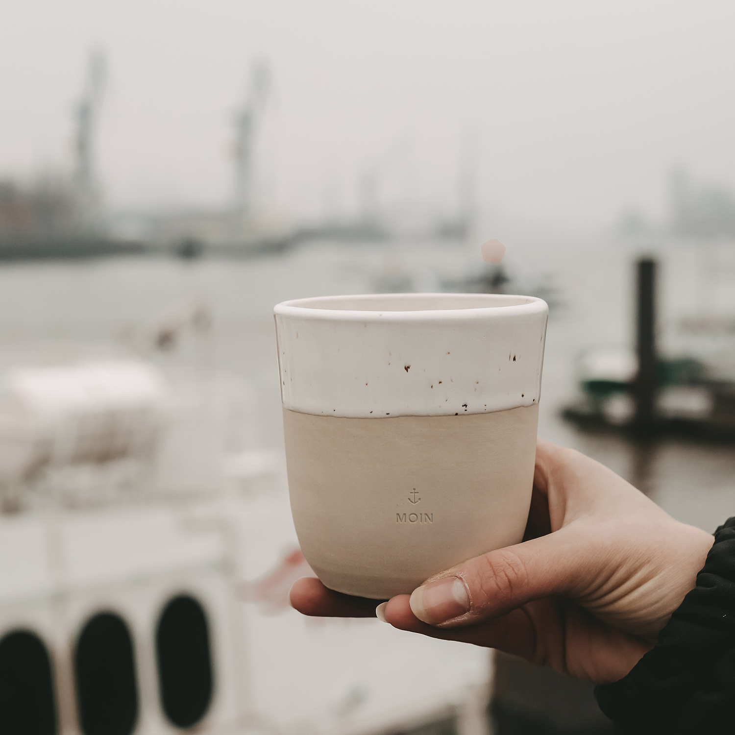 Eulenschnitt Becher Moin