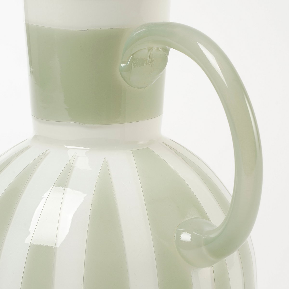 Bazaar Vase - H21 x Ø17,5 cm - Glas - Hellgrün