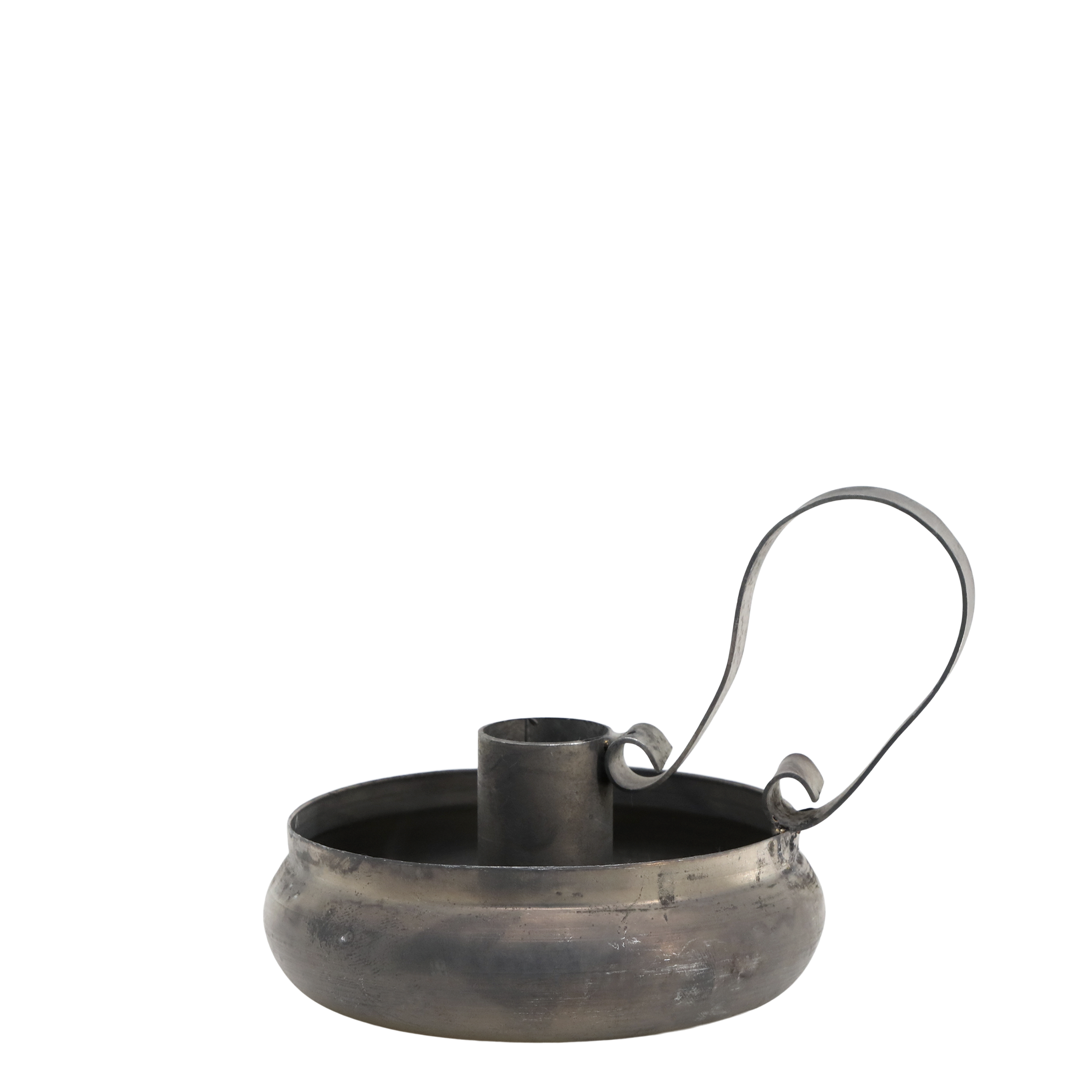 Kammerleuchter rund schlicht für Stabkerzen