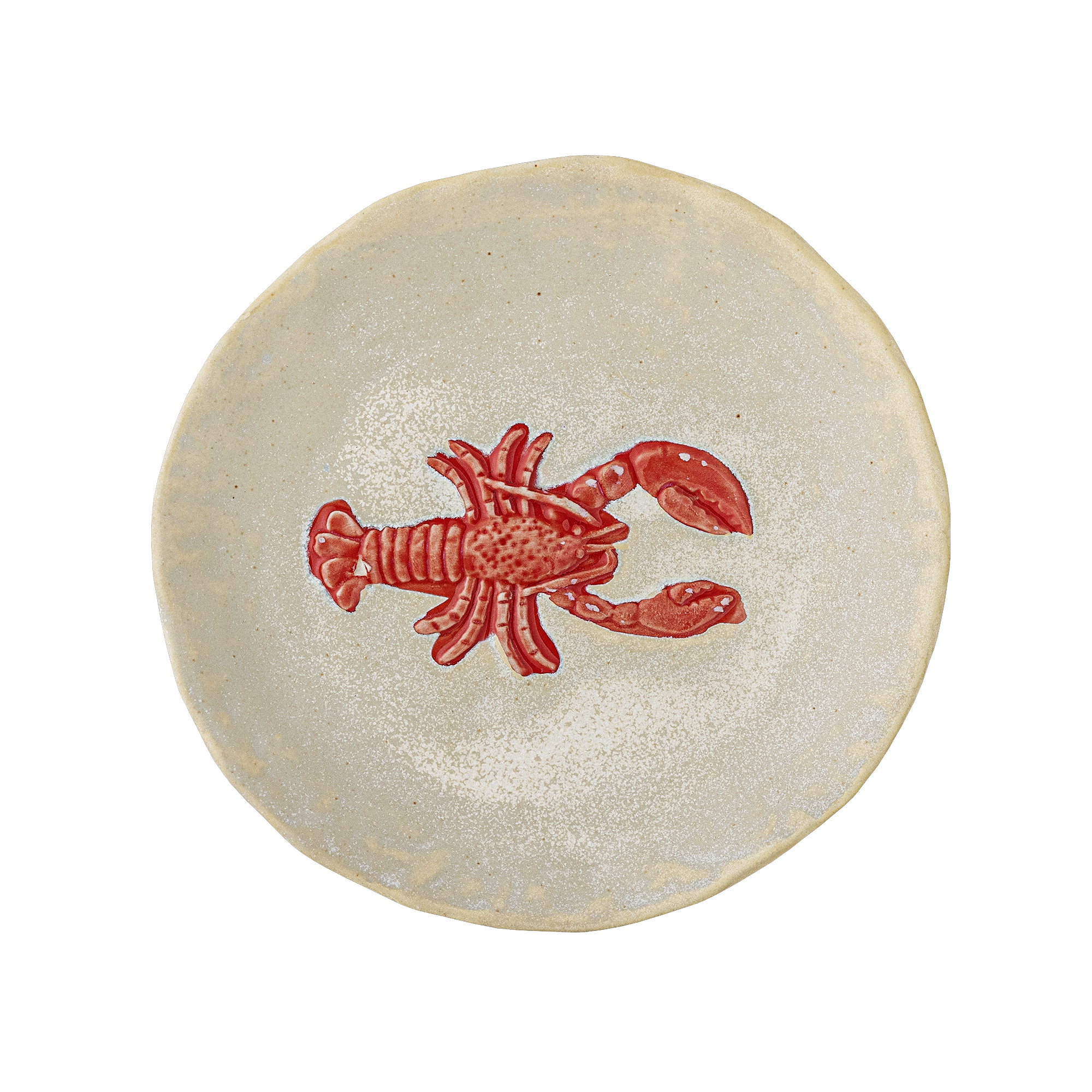 Teller Hadden, rot, 13 cm