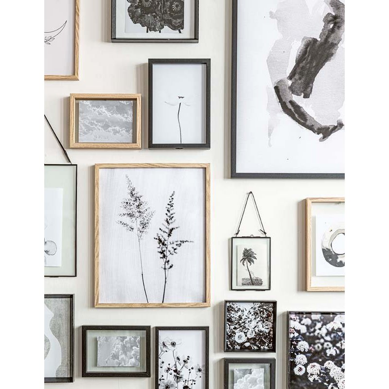 Fotorahmen Metall Schwarz 34x25x3,5cm Fotorahmen Metall Schwarz 34x25x3,5cm