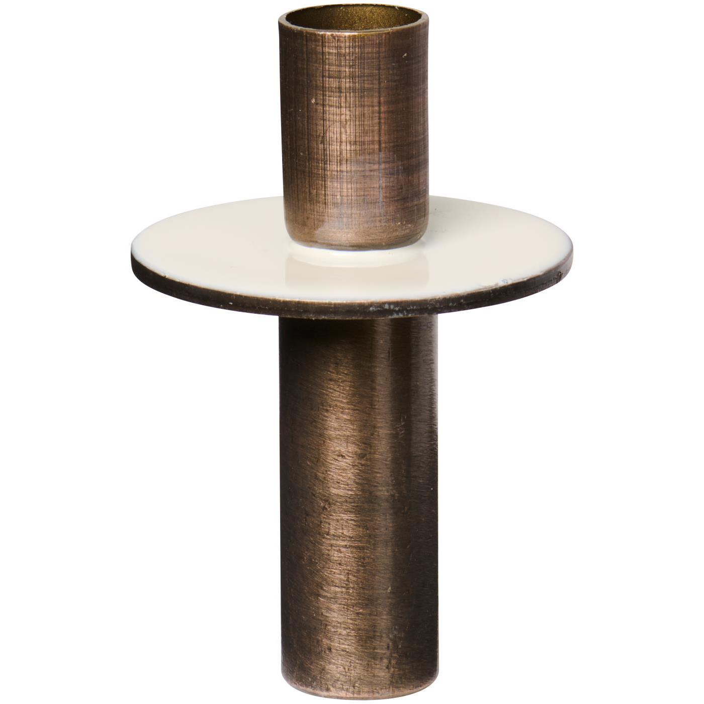 Kerzenhalter f/1,3 cm Kerze Flaschenstecker butter cream