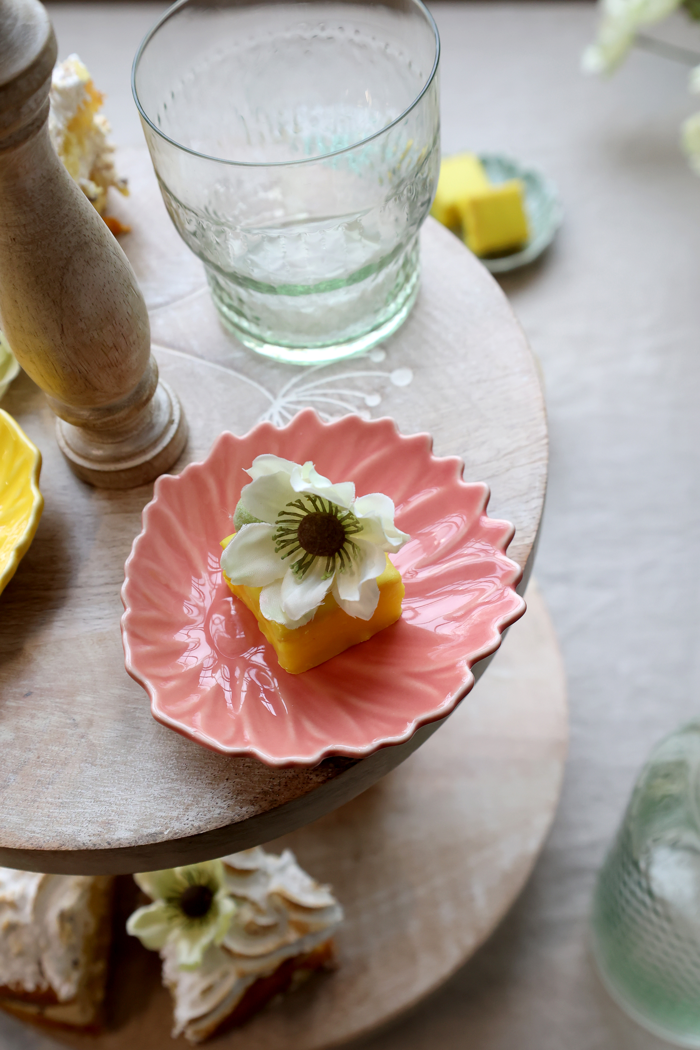 Tellerchen Seerose Rosa