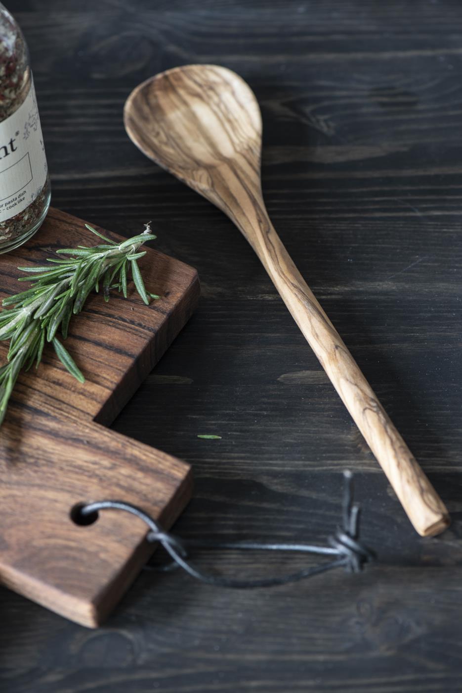 1607-00 Olivenholz Löffel