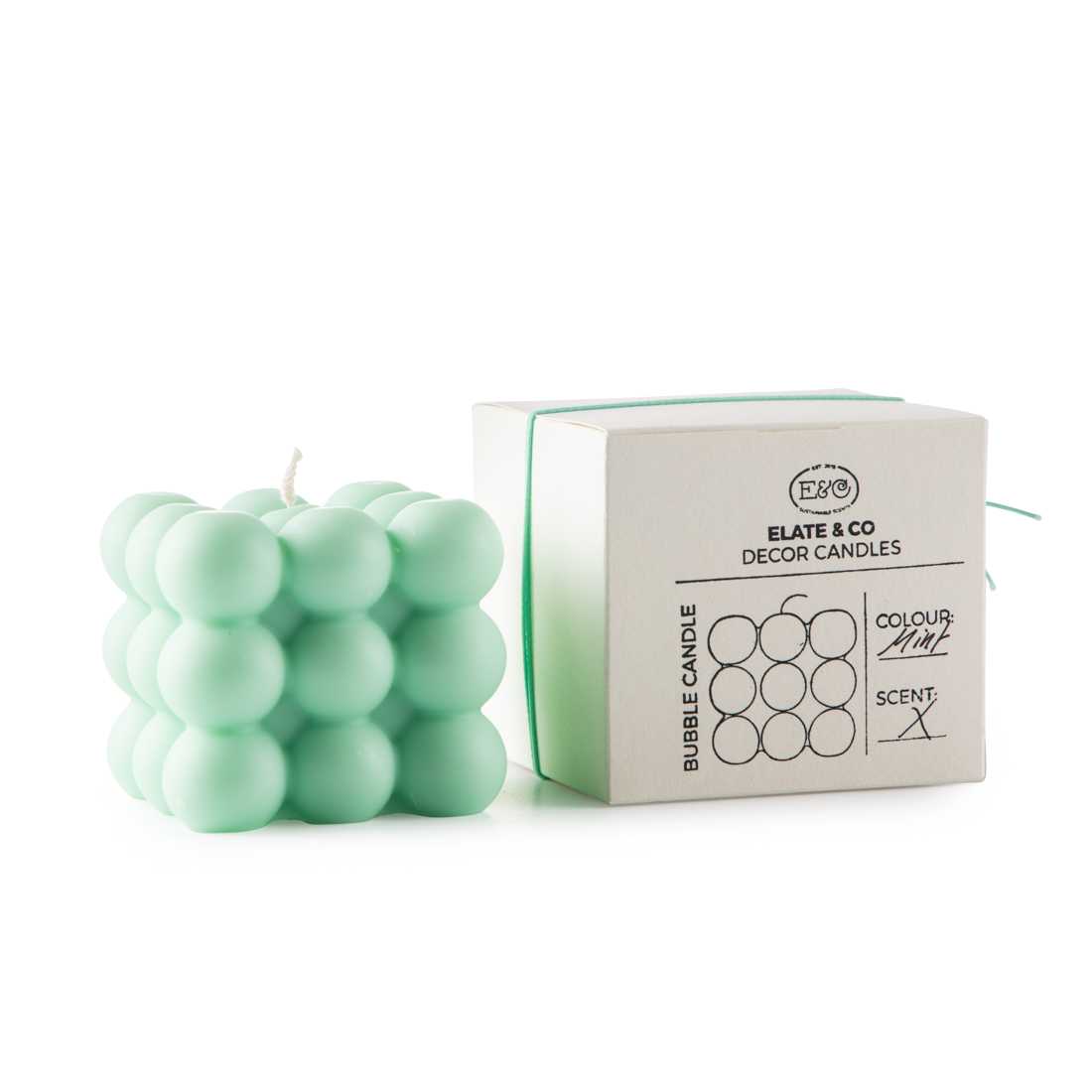 Bubble Candle, mint