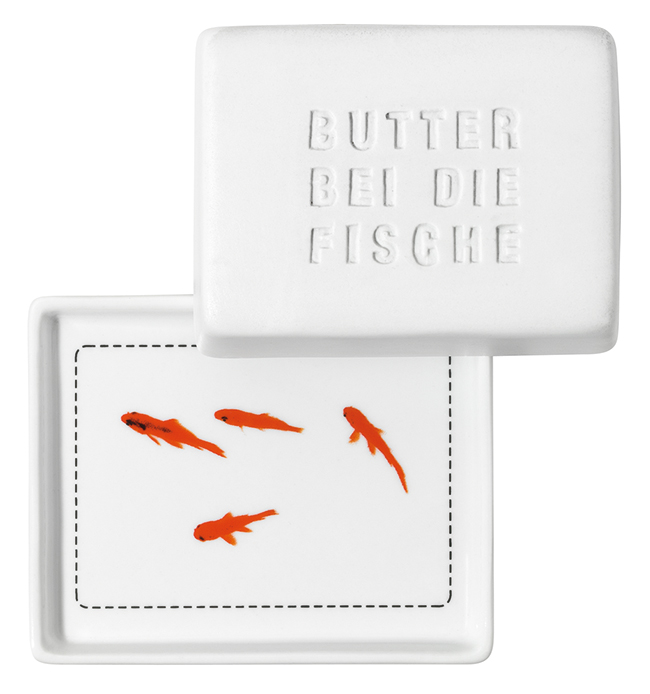 Räder Butterdose klein Butter bei die Fische 