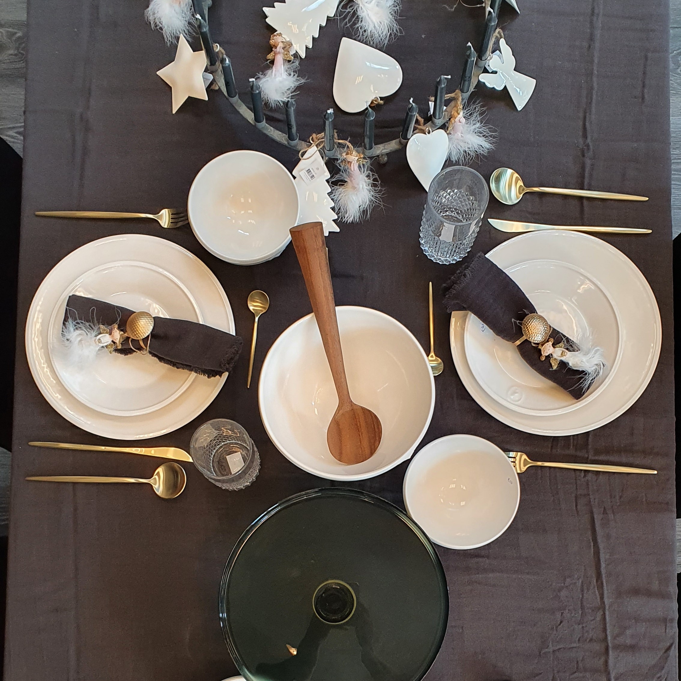 napking-rings-mat-gold-assorted-set-of-4 Aulica Serviettenring gold, 4er Set