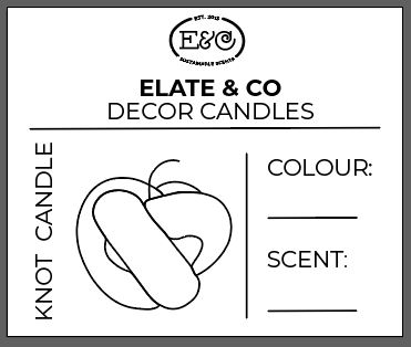 93e8f46d-fe29-4483-819a-eae7337b150e Knot Candle, Nougat