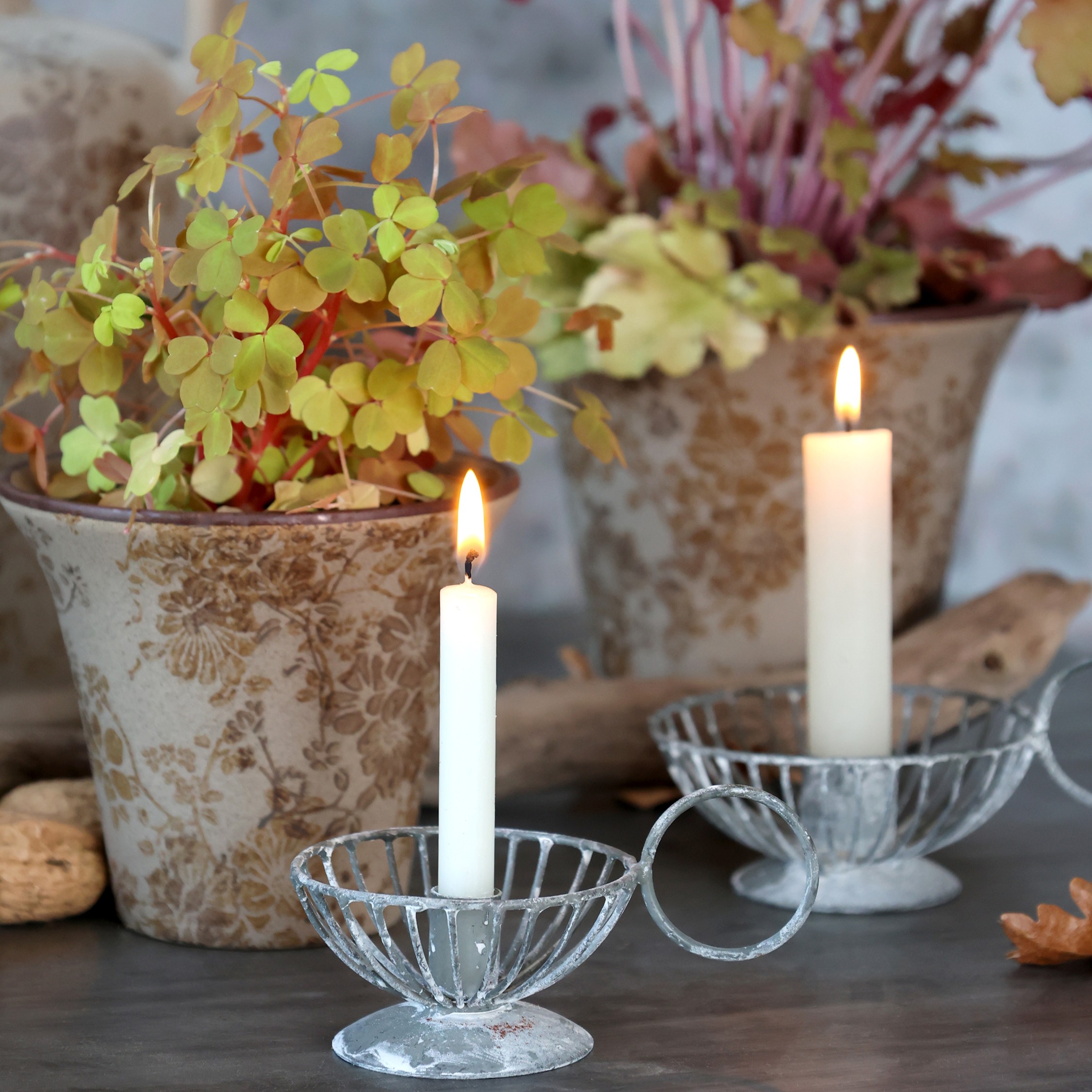 Kerzenhalter/Kammerleuchter für Stabkerzen