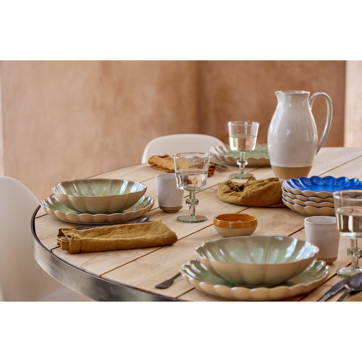 MARRAKESH 2VGH121 sable blanc - Set of 6