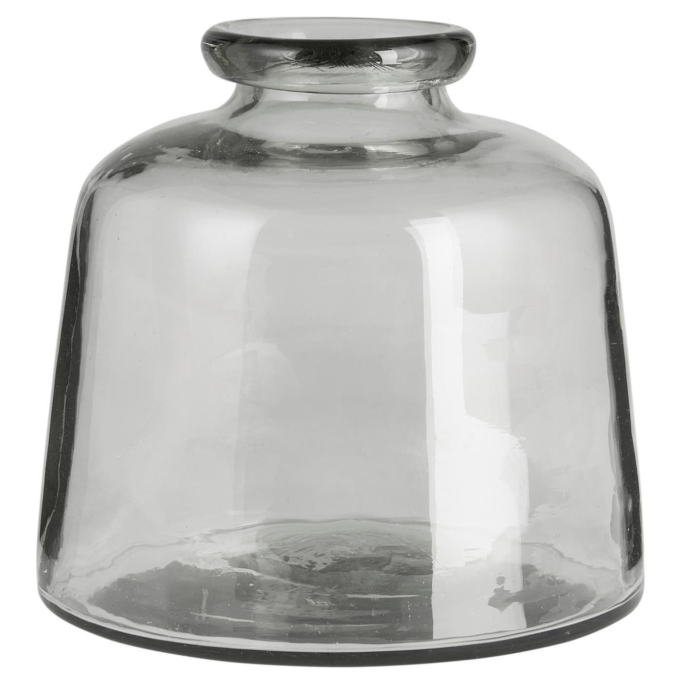 Vase 15,5 cm m/kleiner Öffnung, mundgeblasen