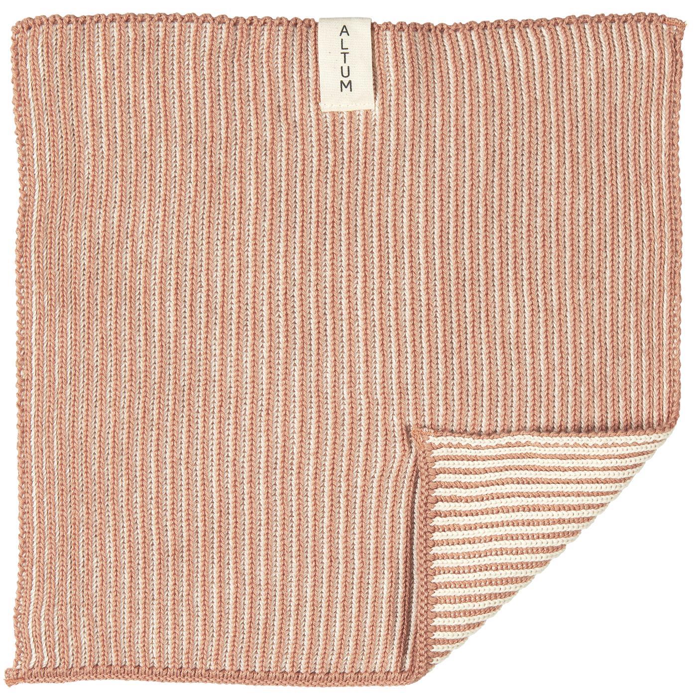Waschlappen ALTUM gestrickt, rosa Waschlappen ALTUM gestrickt, rosa
