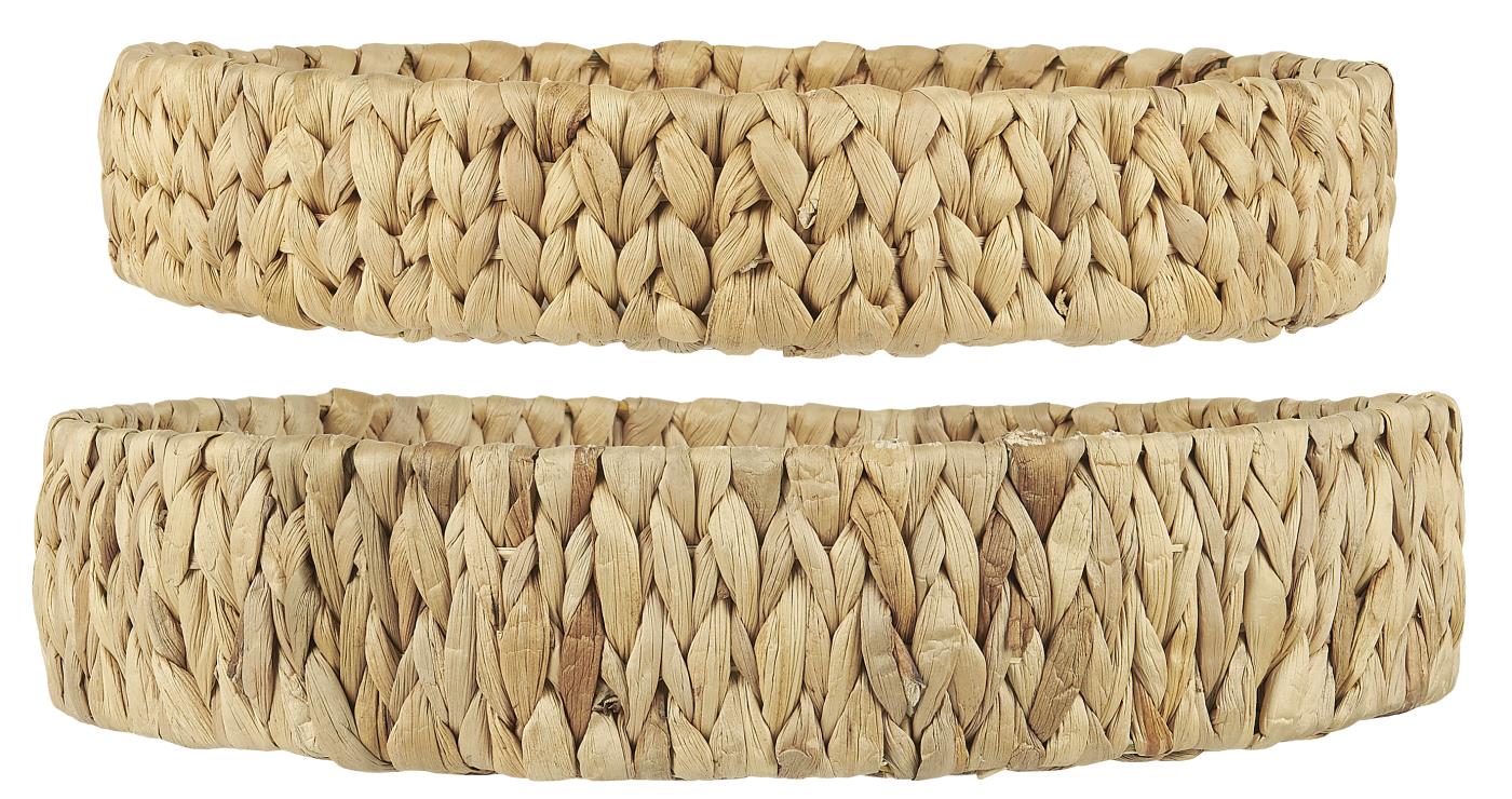 30997-67 Tablett 2er Set Wasserhyazinthe