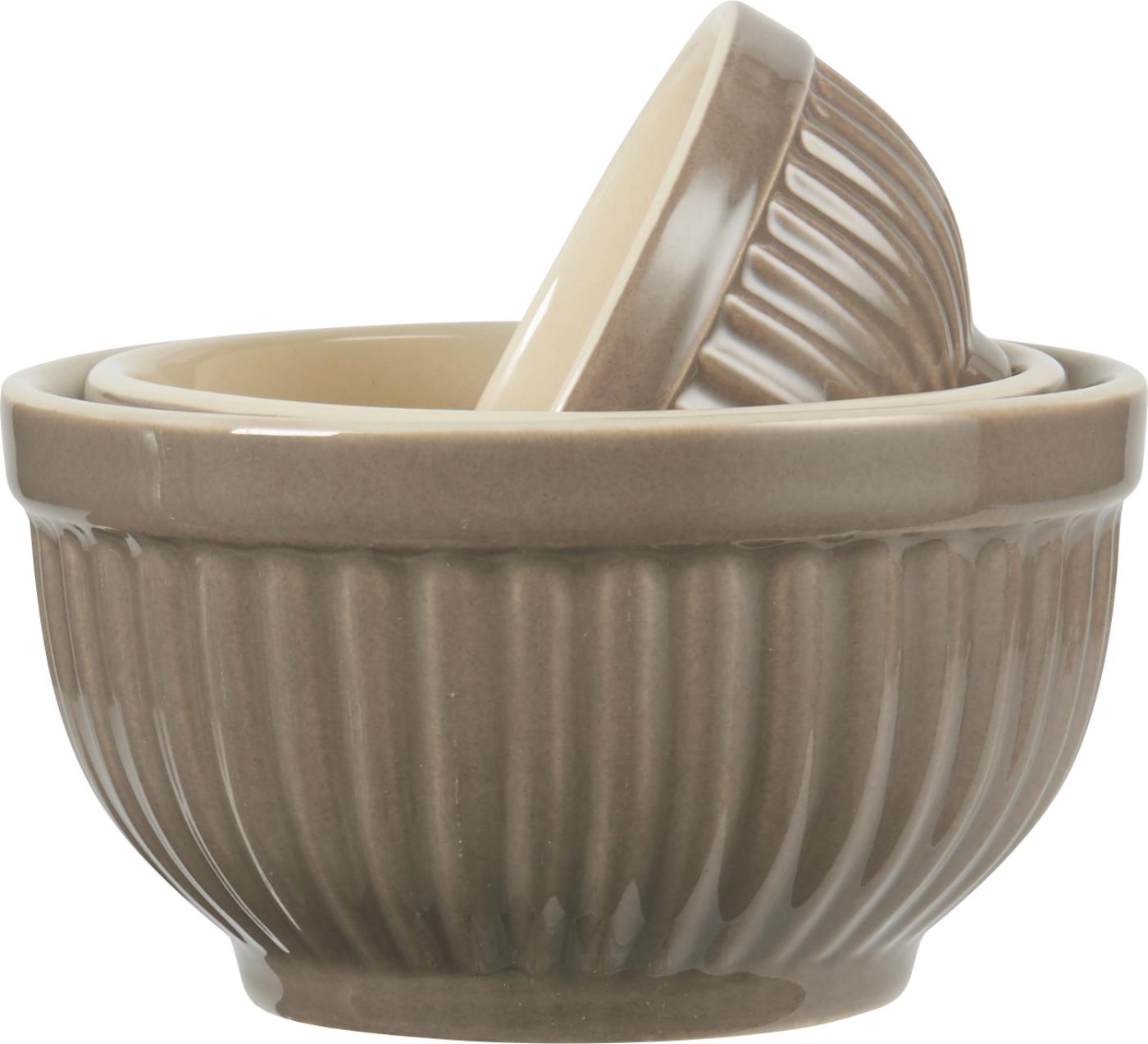 2047-61 Mynte 3er Schalensatz  Mini Milky Brown
