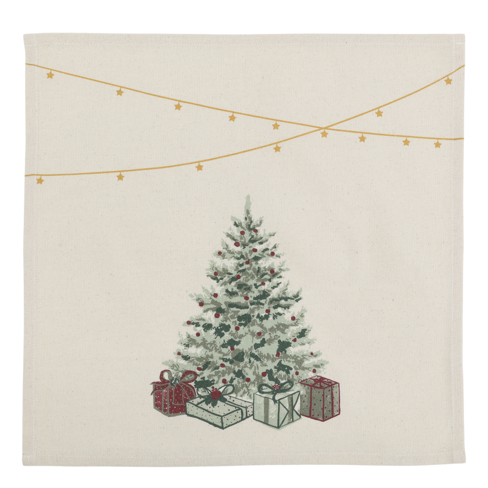 Aix Stoffserviette mit Weihnachtsbaum