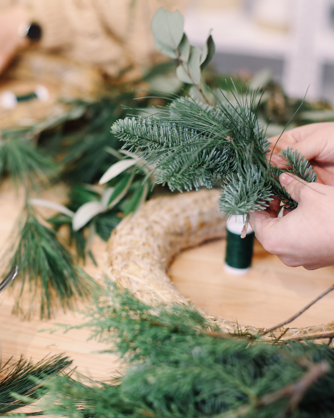 Kranzworkshop Adventskranz