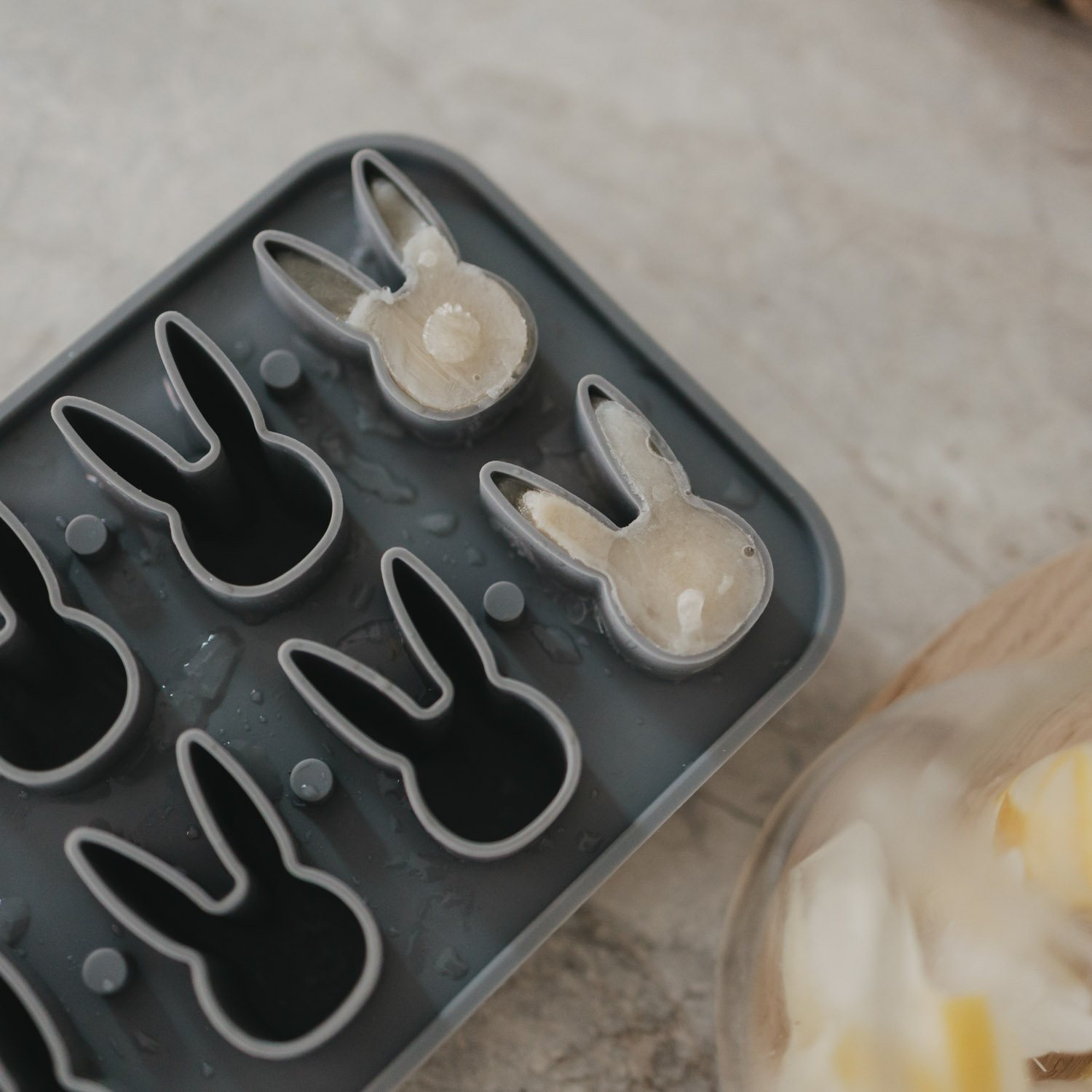 Eulenschnitt Eiswürfelform Hase