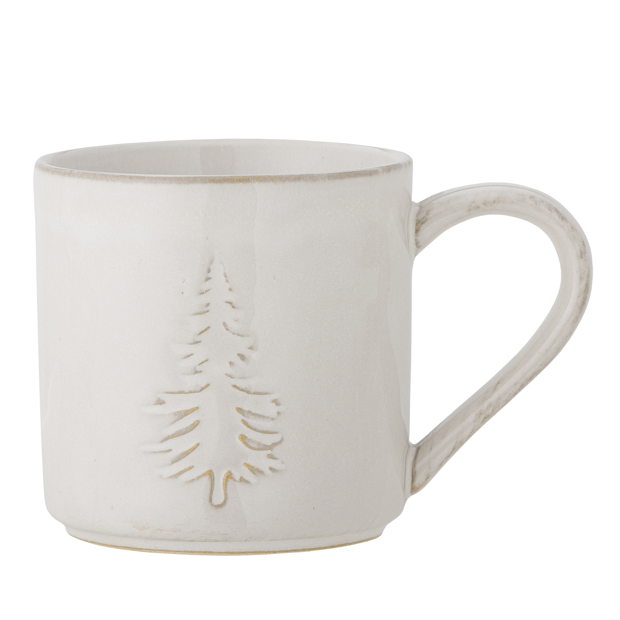 Winter Tasse, Tanne, Steingut