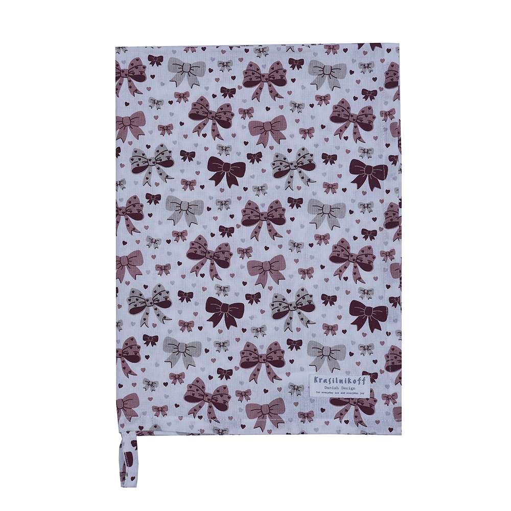 Geschirrtuch Bow / Schleife rot