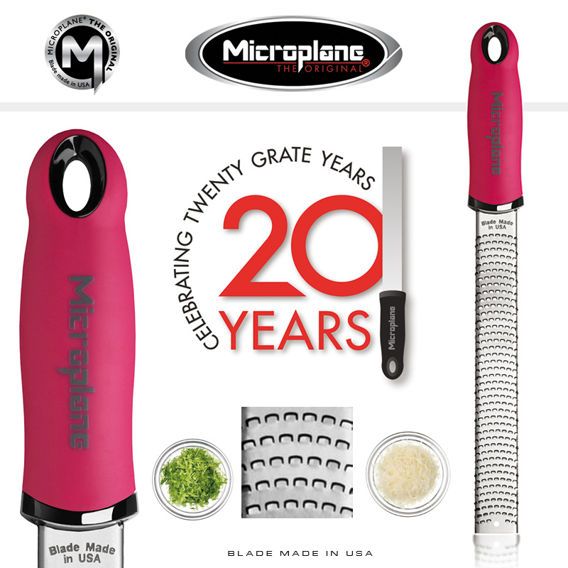 Microplane Zester Reibe Premium Pink