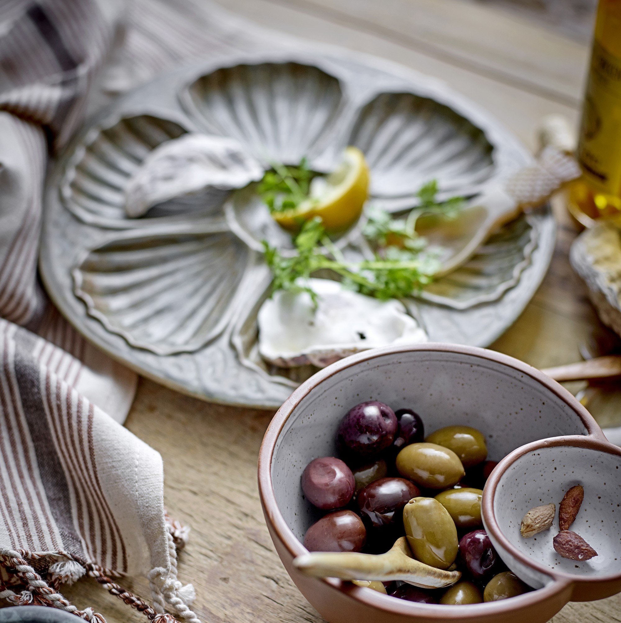 Lois Servierteller /Aperitifplatte, 26 cm Steingut Lois Servierteller /Aperitifplatte, 26 cm Steingut