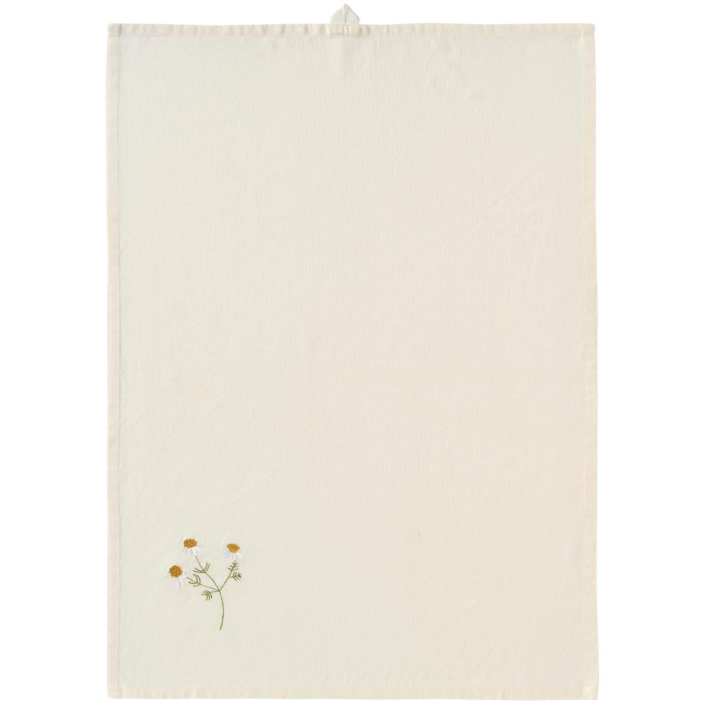 Geschirrtuch Flora m/Margerite butter cream