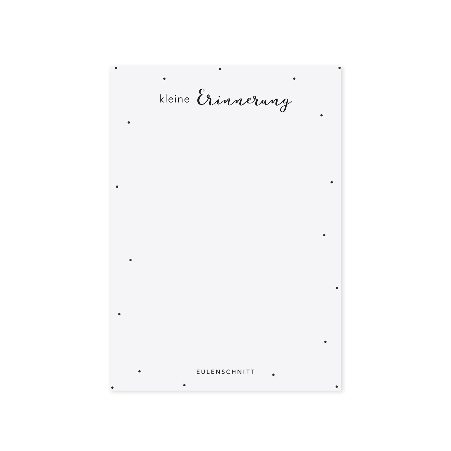 Eulenschnitt Notizblock Kleine Erinnerung Eulenschnitt Notizblock Kleine Erinnerung