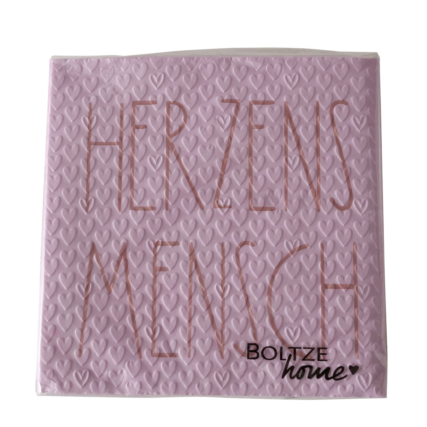 Papierservietten Herzensmensch / Mit viel Liebe Papierservietten Herzensmensch / Mit viel Liebe